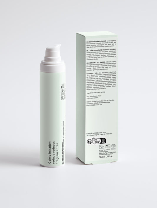 Sensitive Skin Moisturiser, Fragrance Free 1.69 fl oz